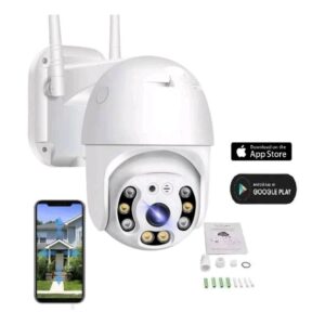 Cámara De Seguridad Wifi Inalámbrica Para Exterior/Interior