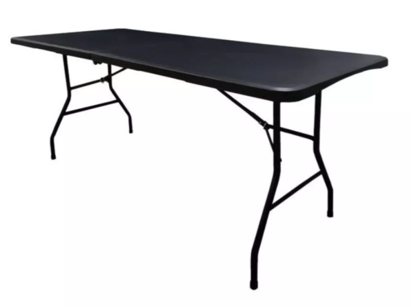 Mesa Pegable Negra 180