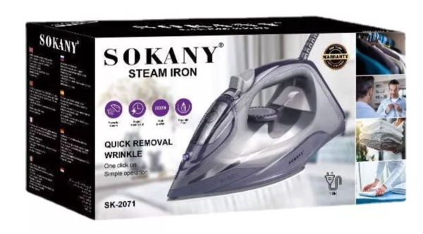 PLANCHA A VAPOR SOKANY - Imagen 4